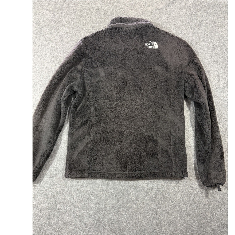 The North Face Osito Full Zip Fleece Jacket Charcoal Gray Grey Women's M - Picture 7 of 7